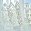 3D Bordado com miçangas tule cortina de cortina